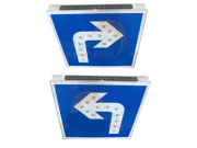 BIỂN BÁO RẼ TRÁI, RẼ PHẢI NĂNG LƯỢNG MẶT TRỜI