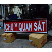 ĐÈN CẢNH BÁO CHỚP VÀNG CHÚ Ý QUAN SÁT