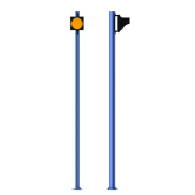 TRỤ TRÒN CHỚP VÀNG 3m: