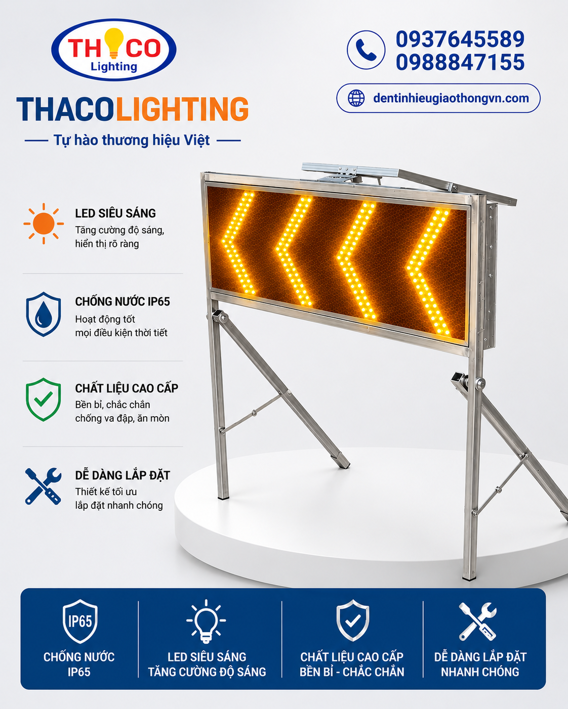 BIỂN BÁO CHỈ DẪN LỐI ĐI NĂNG LƯỢNG MẶT TRỜI