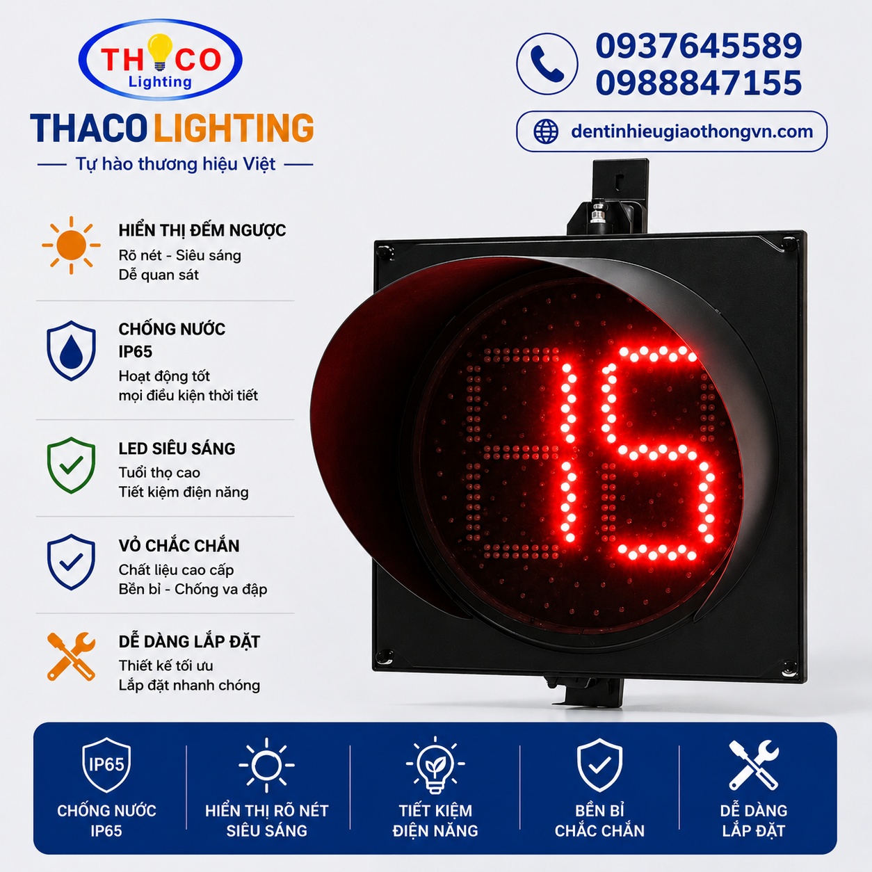 ĐÈN LED ĐẾM NGƯỢC-D300